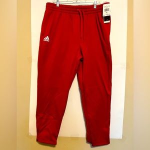 2XL Adidas Men’s Red Aeroready Game and Go Tapered Pants